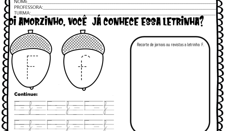 LETRA F