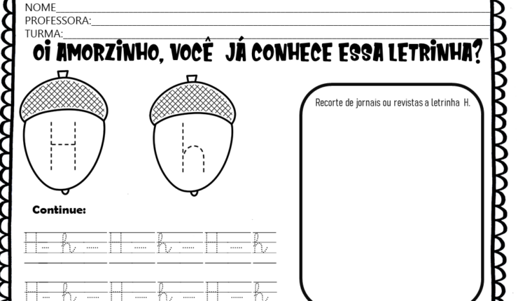 LETRA H