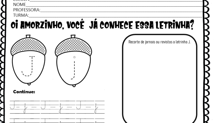 LETRA J