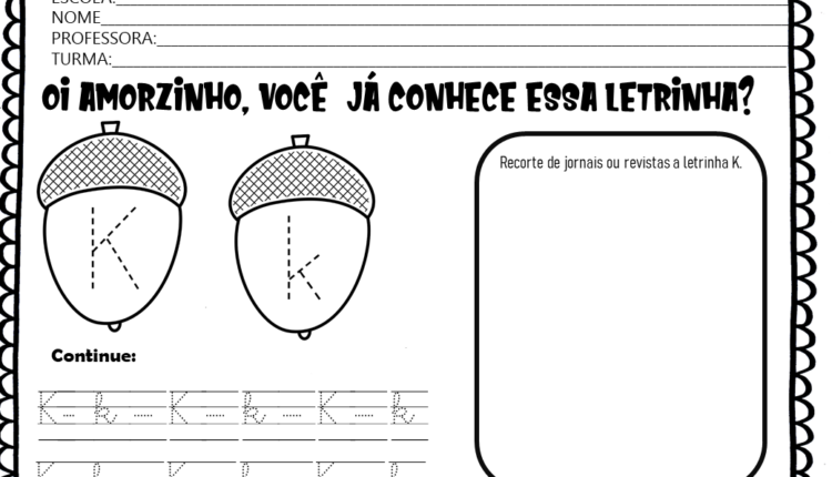 LETRA K