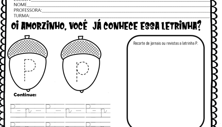 LETRA P