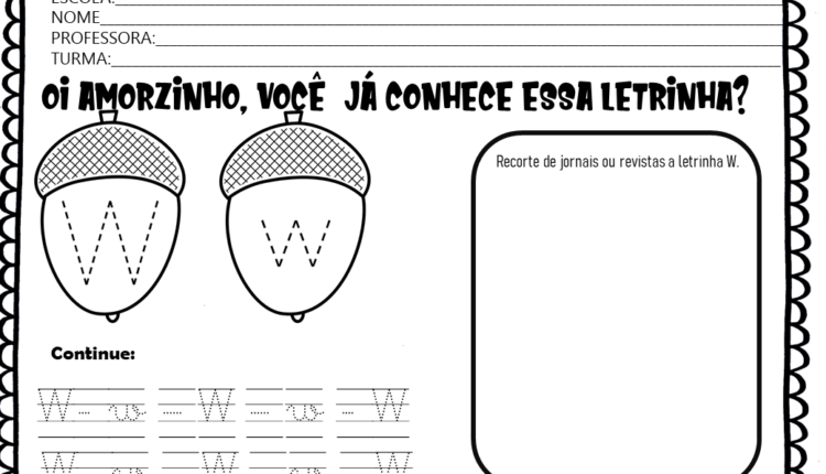 LETRA W