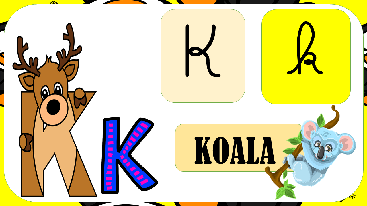 letra k