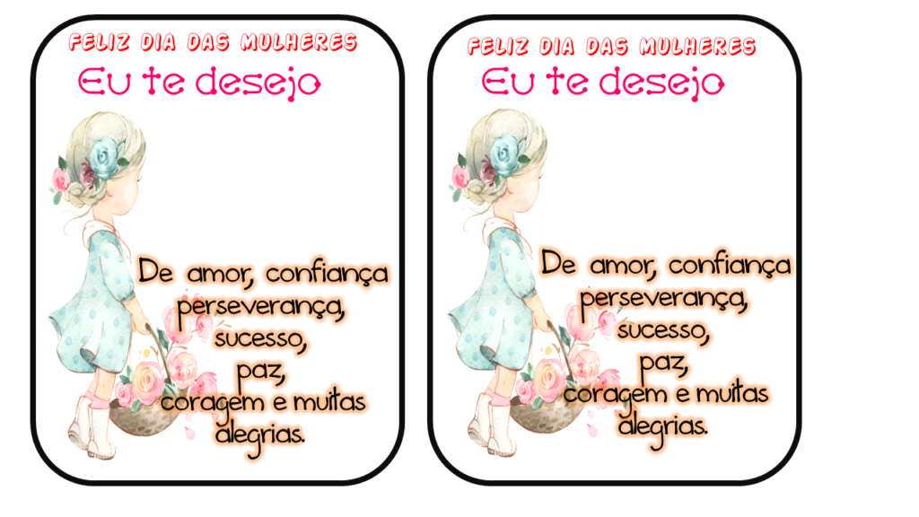 cartao dia da mulher