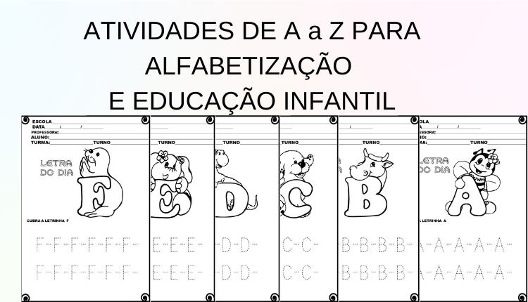ATIVIDADES DE A Z