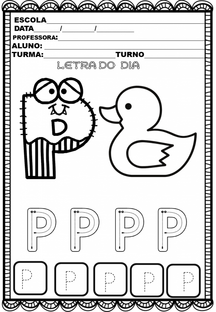 % Atividades de alfabetização com as letras do alfabeto 2021