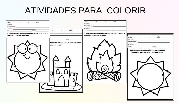 % Sugestoes de atividades para colorir 1