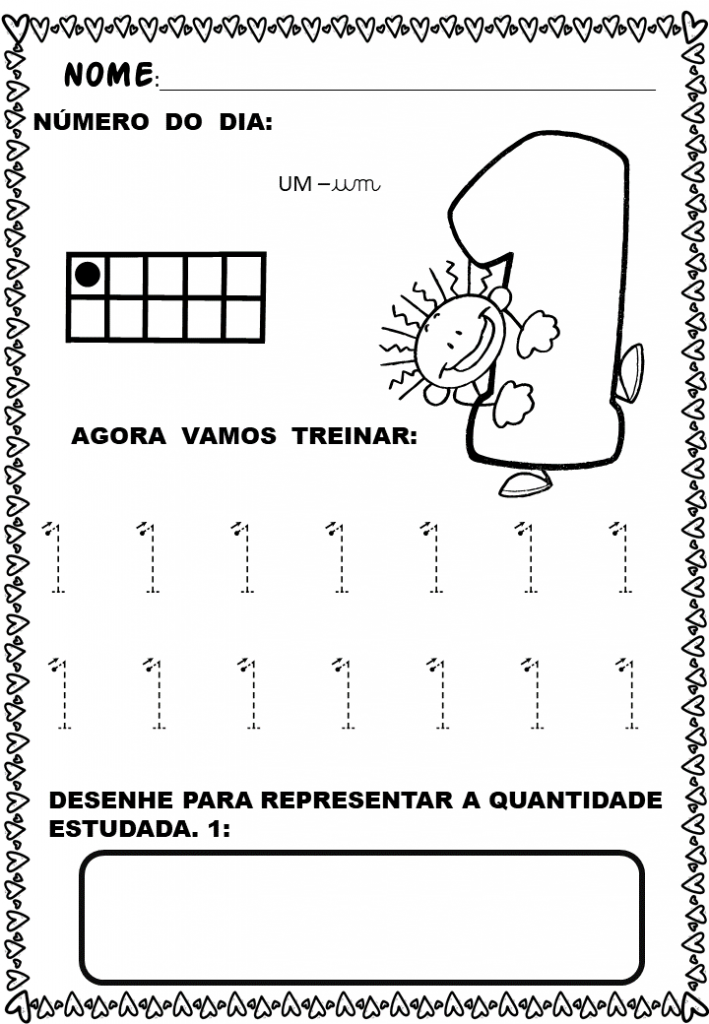 Atividades matemática para o infantil de 1 a 10 11 matematica para o infantil
