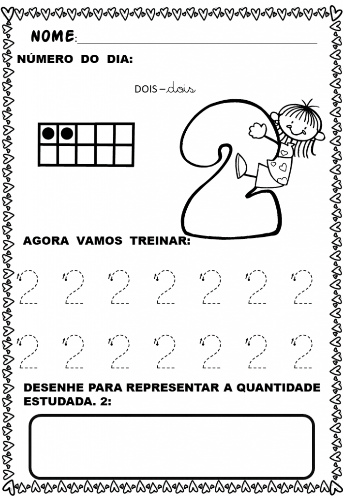 Atividades matemática para o infantil de 1 a 10 12 % Atividades matemática para o infantil de 1 a 10