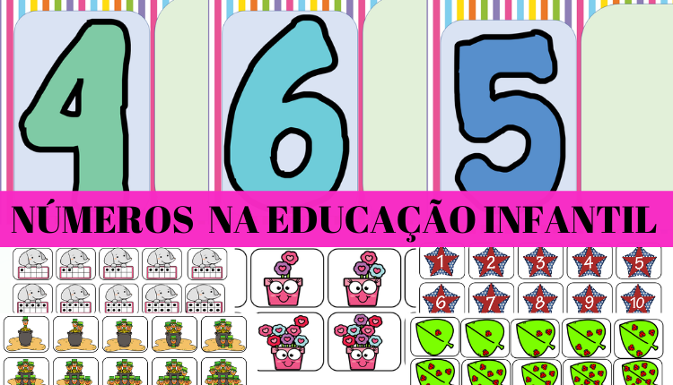 NUMEROS NA EDUCACAO INFANTILNUMEROS NA EDUCACAO INFANTIL