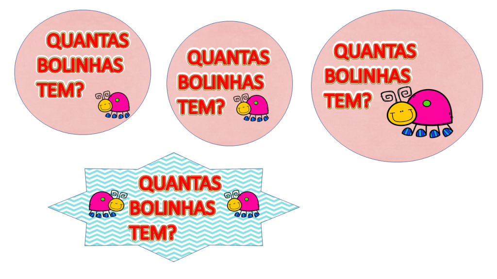 % Atividade matemática educação infantil 1