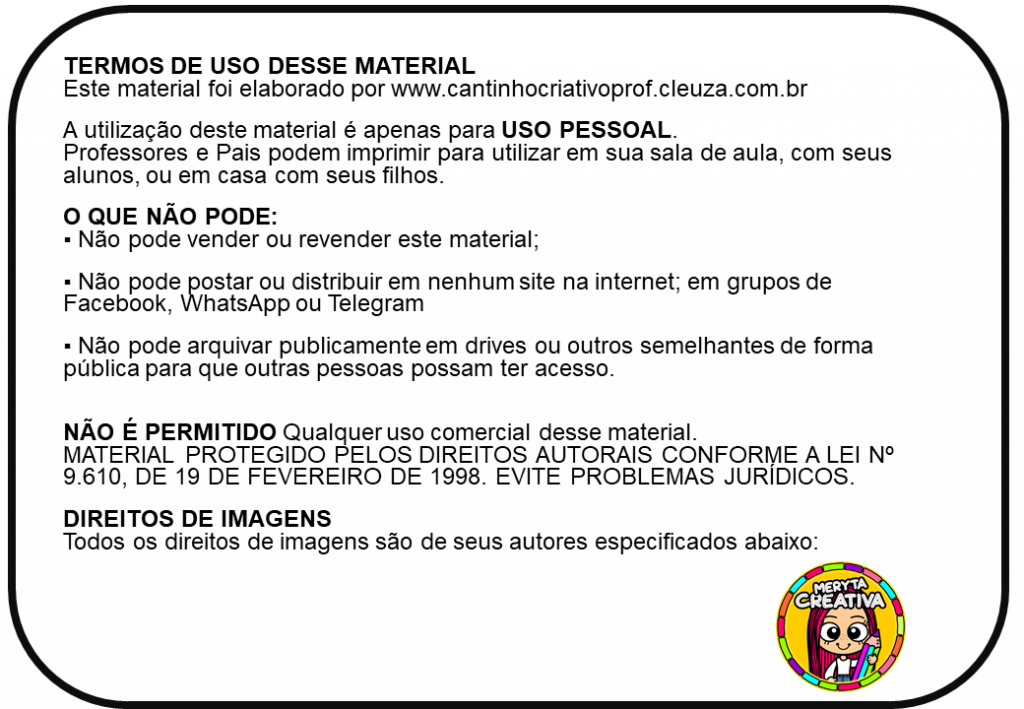 % Atividade 7 de setembro coroa amo meu Brasil