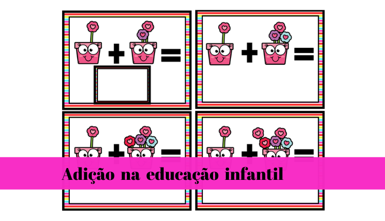Adição na educação infantil