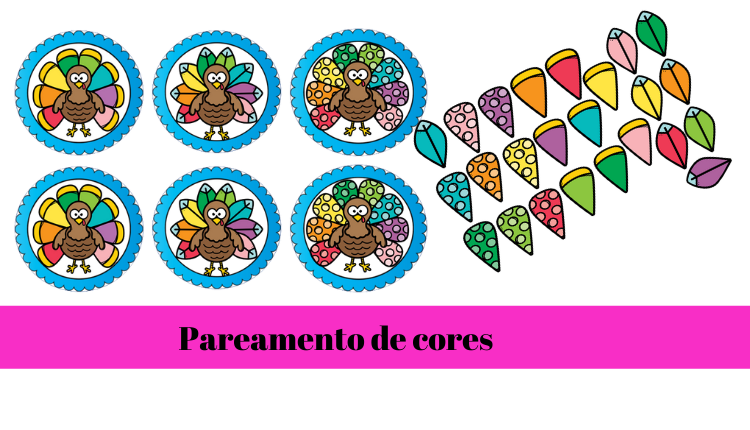 % Pareamento de cores Combinação de cores 1