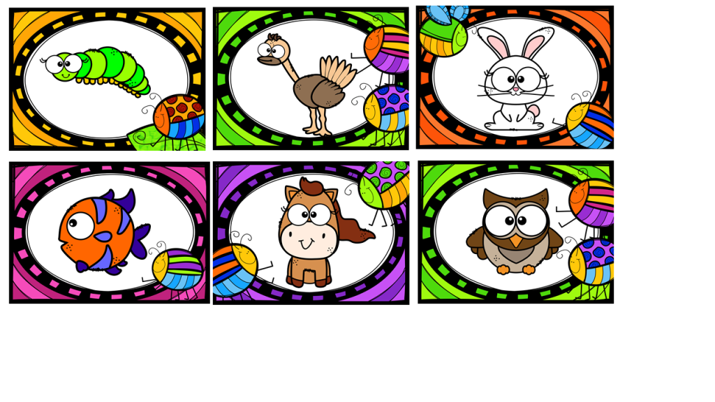 % Animais -Jogo da memoria dos animais 1