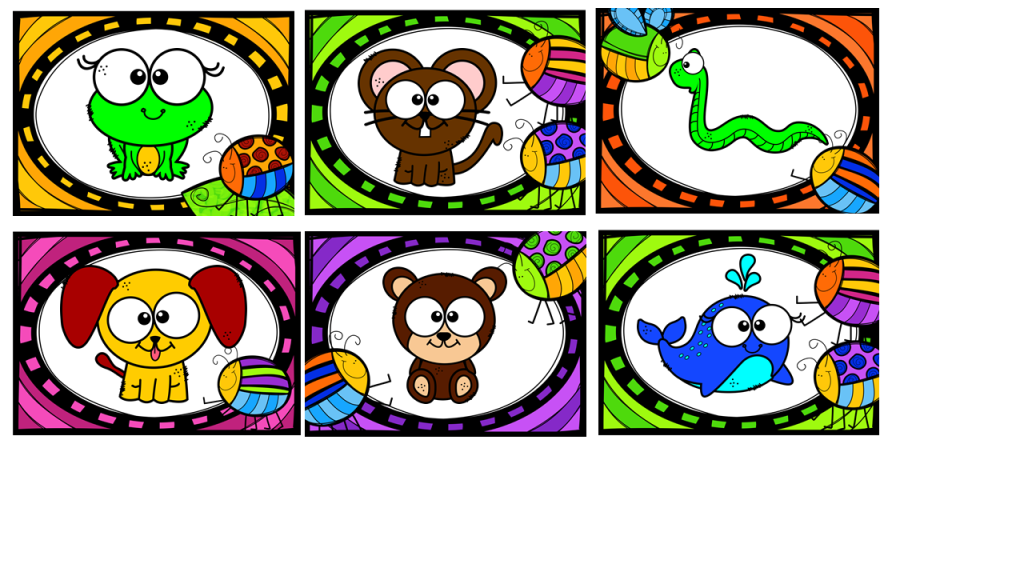 % Animais -Jogo da memoria dos animais 1