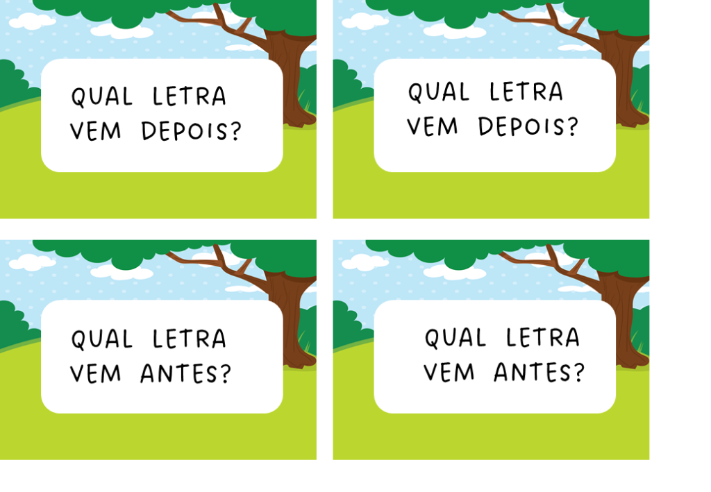 % Jogo Trilha do Alfabeto