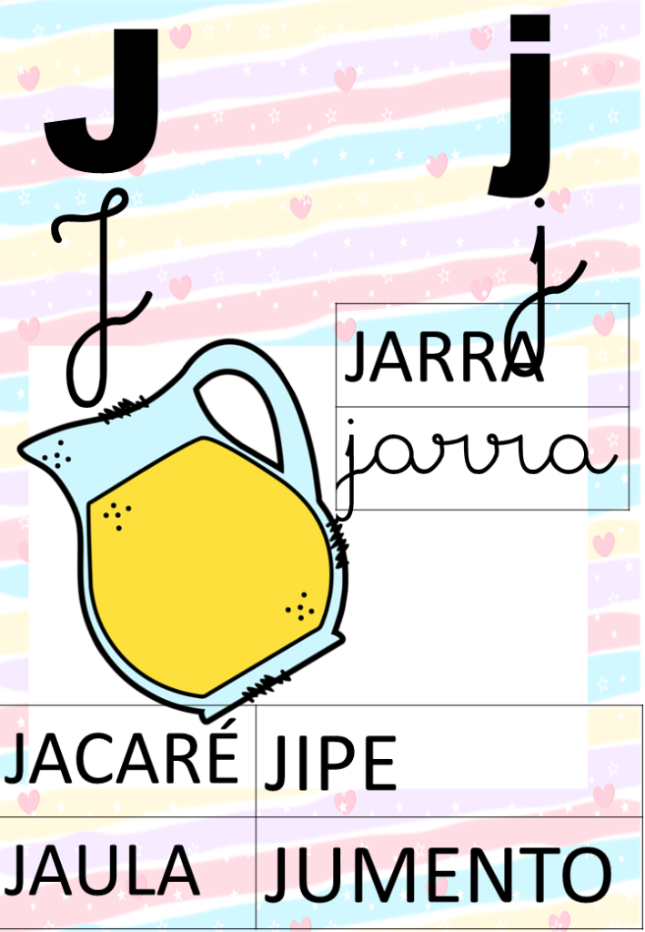 % Alfabeto de parede com palavras2