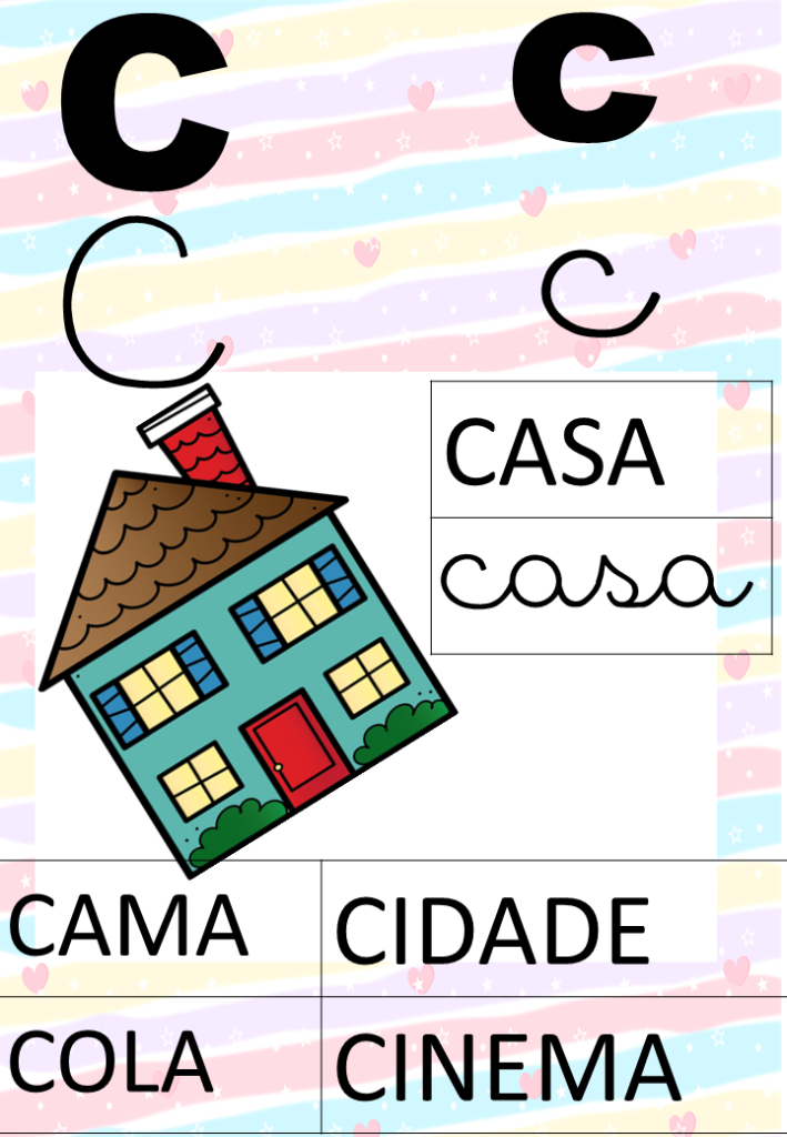 % Alfabeto de parede com palavras2