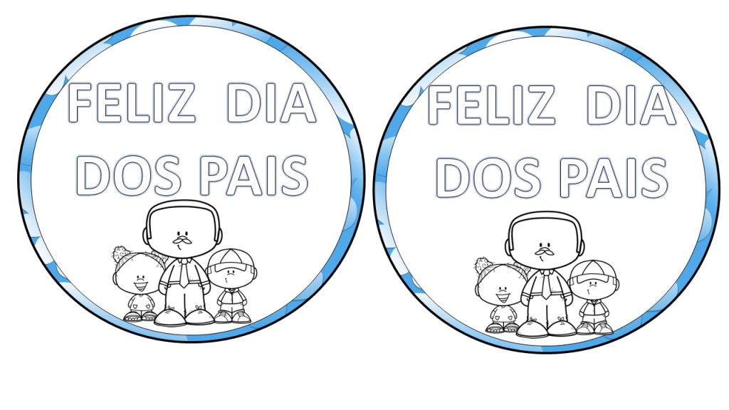 % Cartão balão dia dos pais 2022