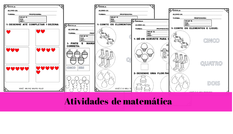 Atividades de matematica para casa 2022 1 % Atividades de matematica para casa 2022