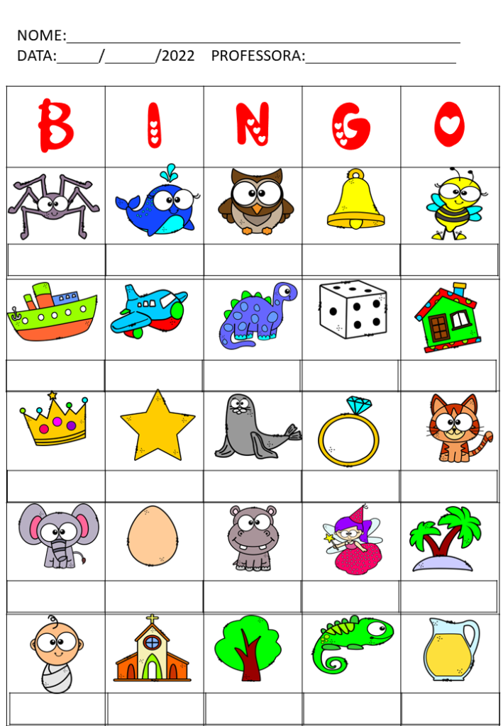% Bingo escrito