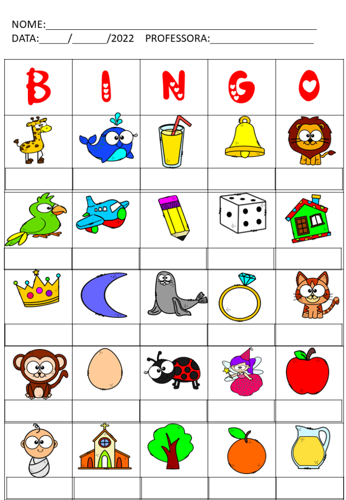 % Bingo escrito