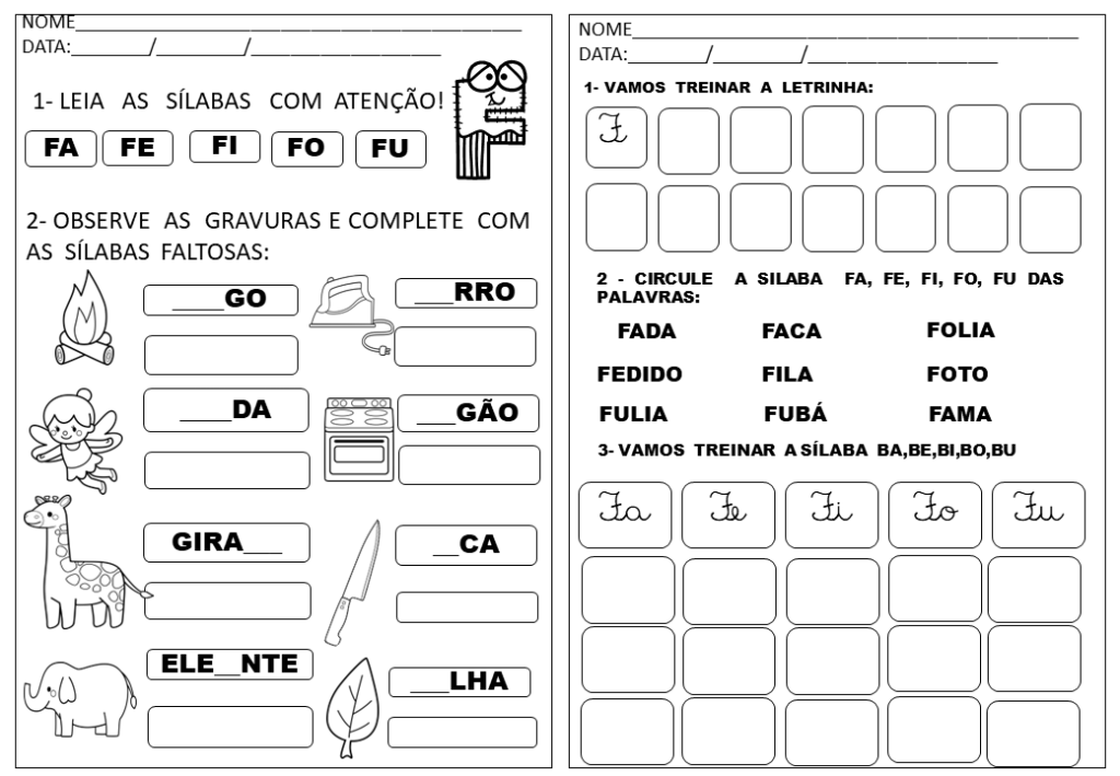 % Atividades para casa 2023