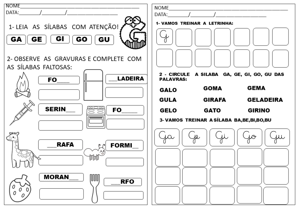 % Atividades para casa 2023