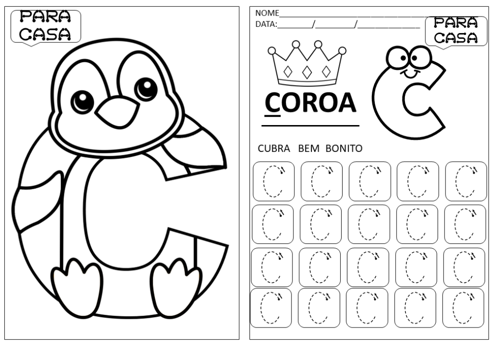 % Atividades para casa 2023
