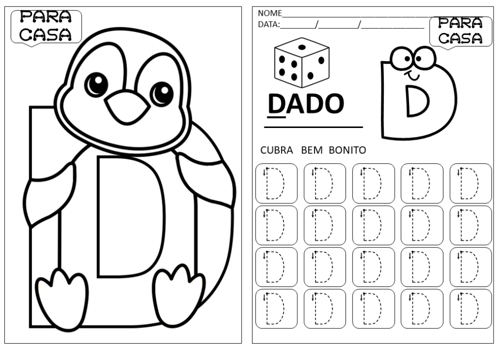 % Atividades para casa 2023