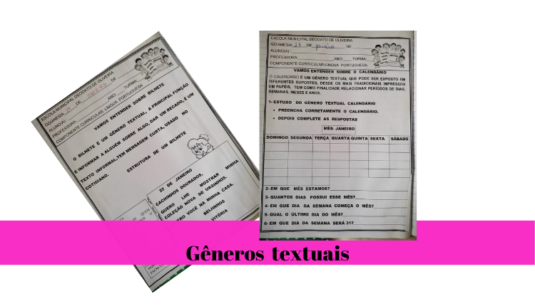 Gêneros textuais 1ano fundamental 1 generos textuais