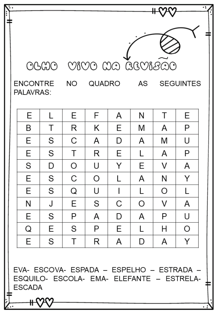 % Revisando letra E 2023