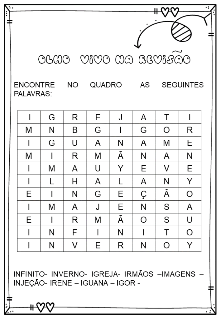 % Revisando letra I 2023