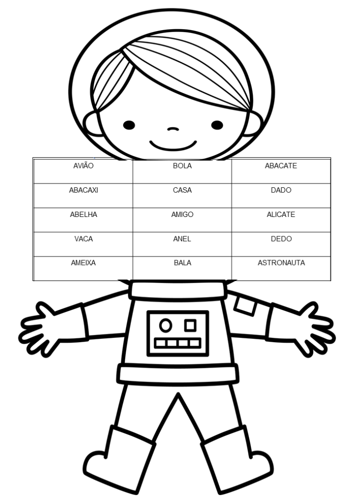 % Atividade letra A interativa 2023