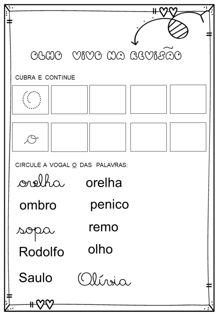 % Revisando letra O 2023