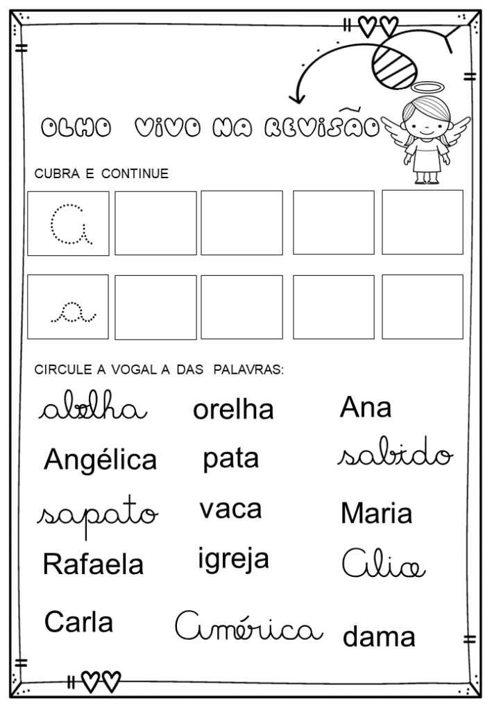 Revisando a letra A 2023 8 % Revisando a letra A 2023