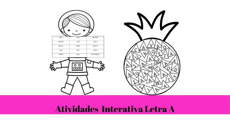 % Atividade letra A interativa 2023