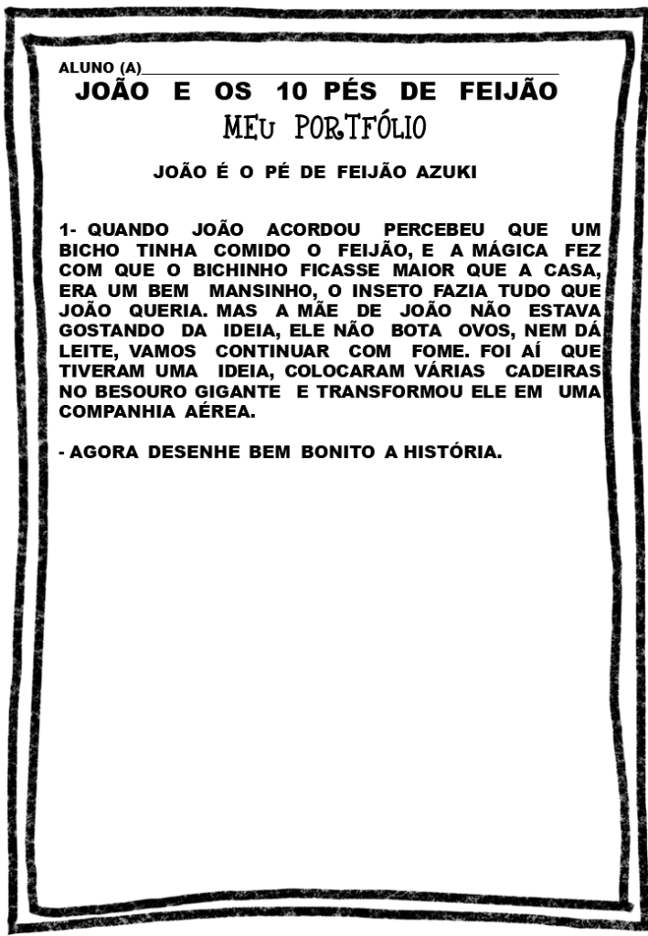 % João e os 10 pés de feijão