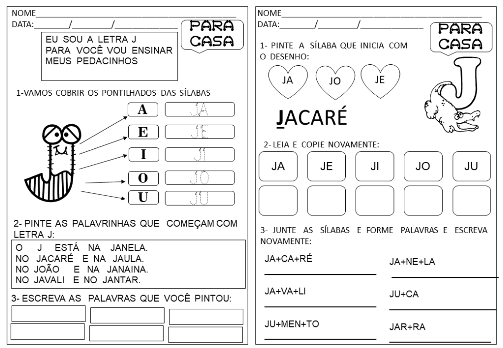 % Atividades de casa parte 2