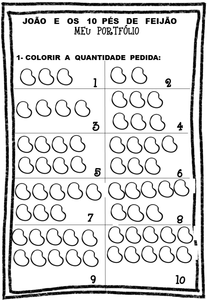 % João e os 10 pés de feijão