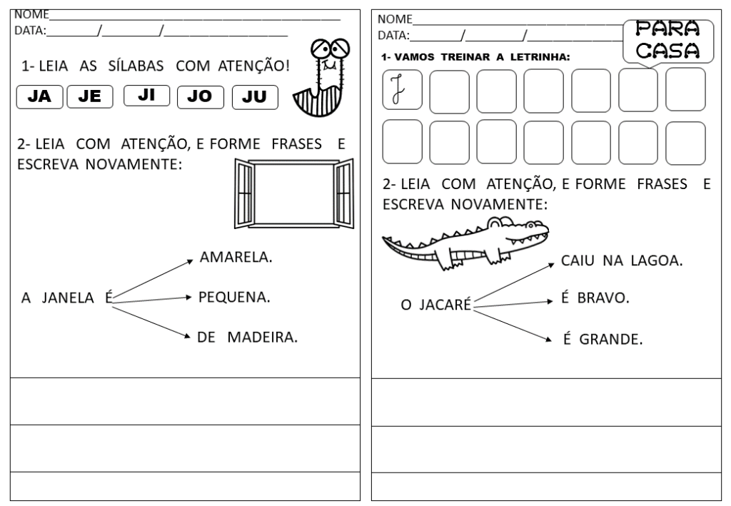 % Atividades de casa parte 2