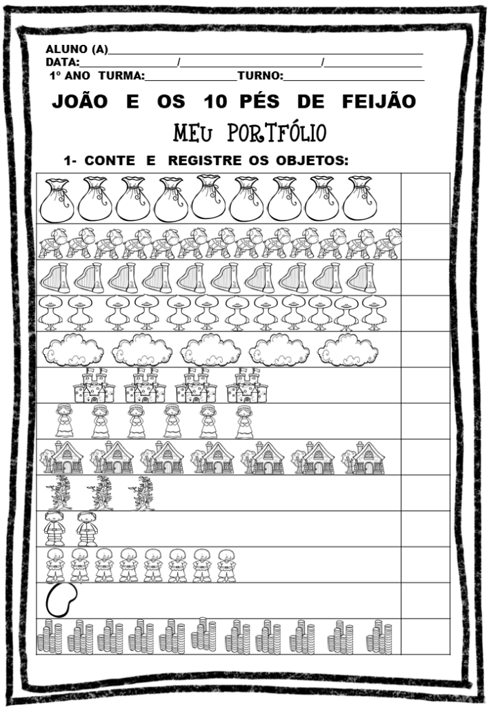 % João e os 10 pés de feijão