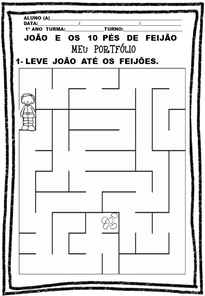 % João e os 10 pés de feijão