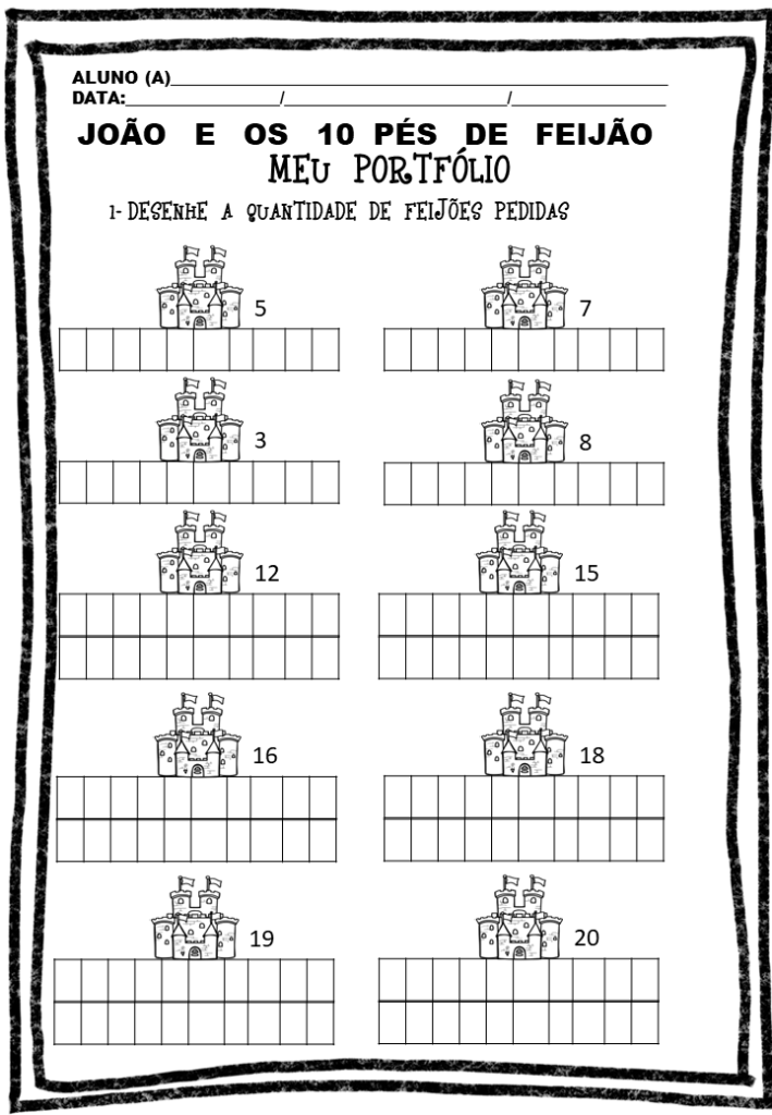 % João e os 10 pés de feijão
