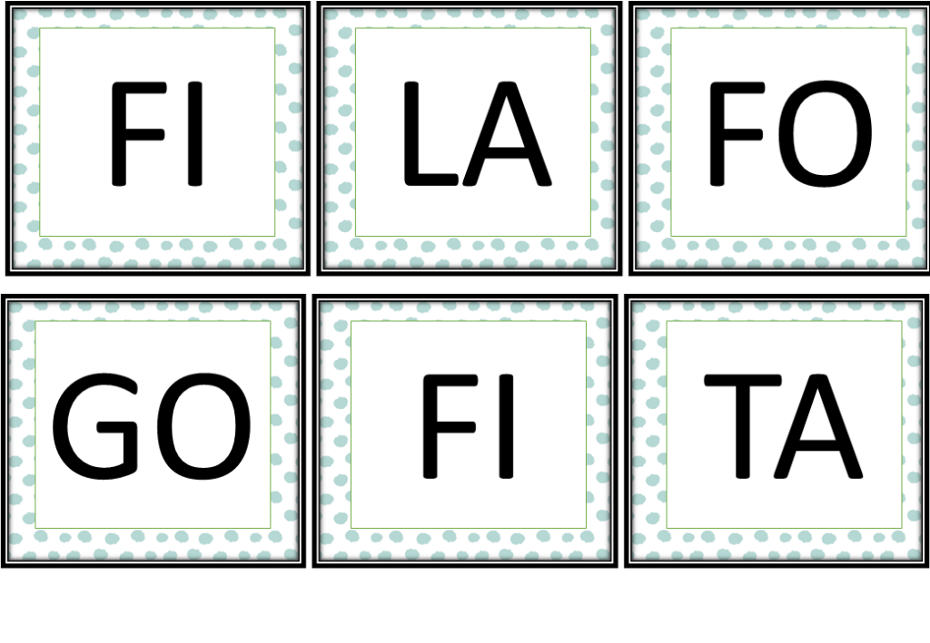 % Ensine sílabas de forma lúdica 2023