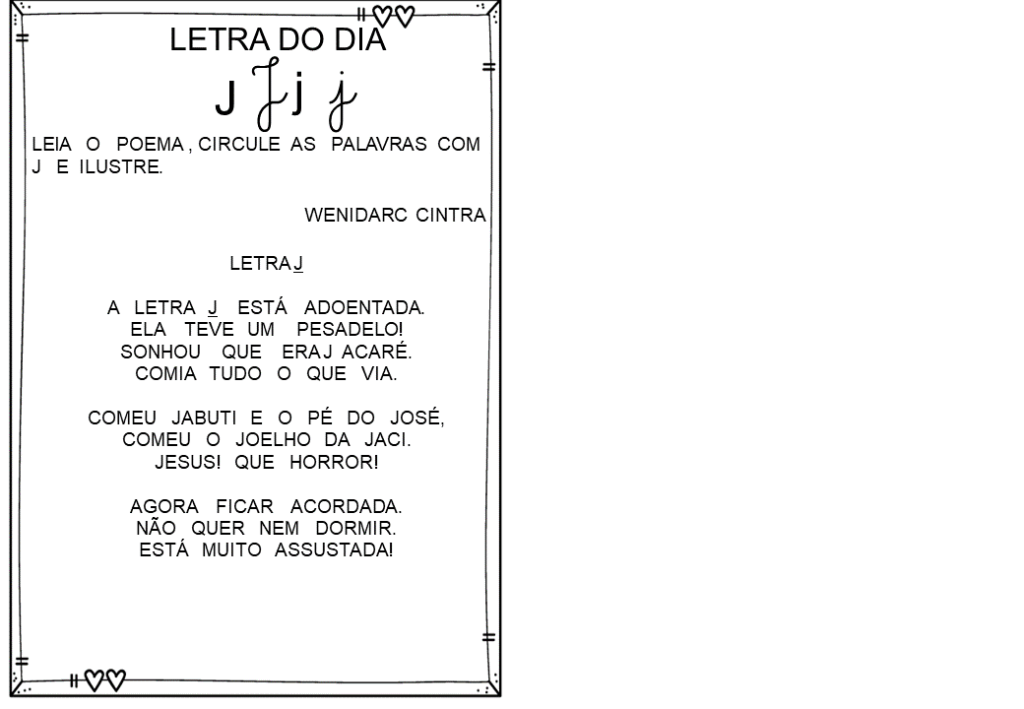 % Atividades das silabas simples 2023