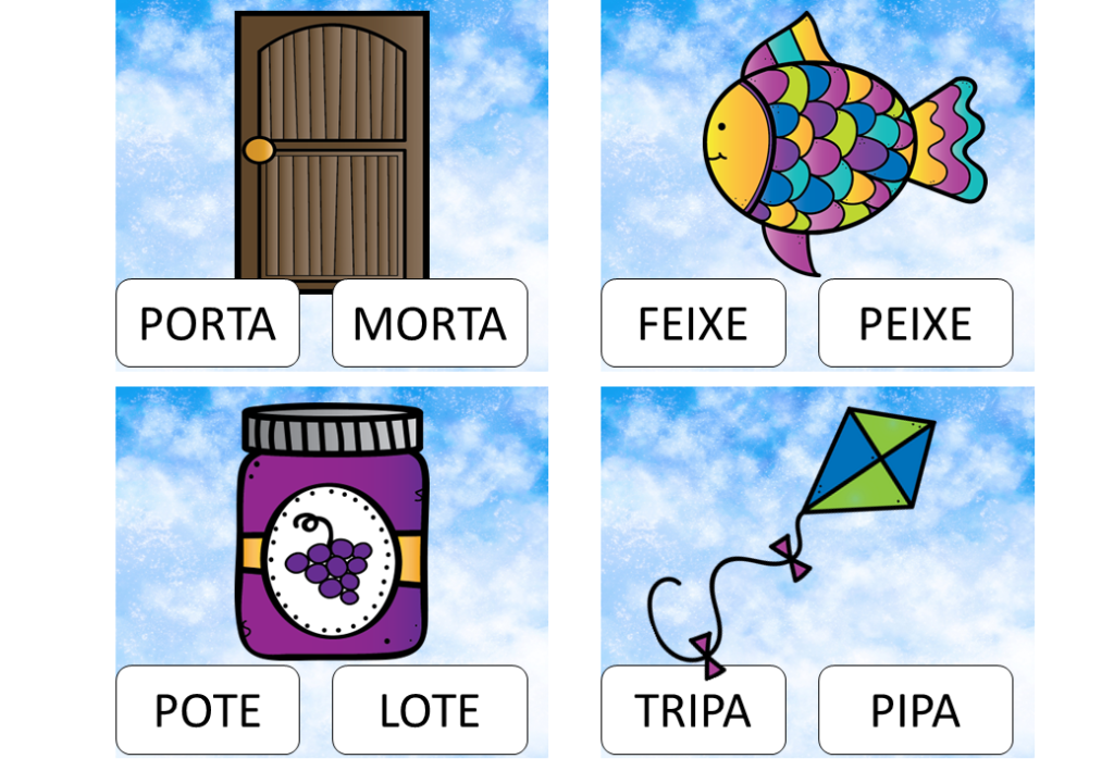 % Ensine de forma divertida - Jogos da letra P
