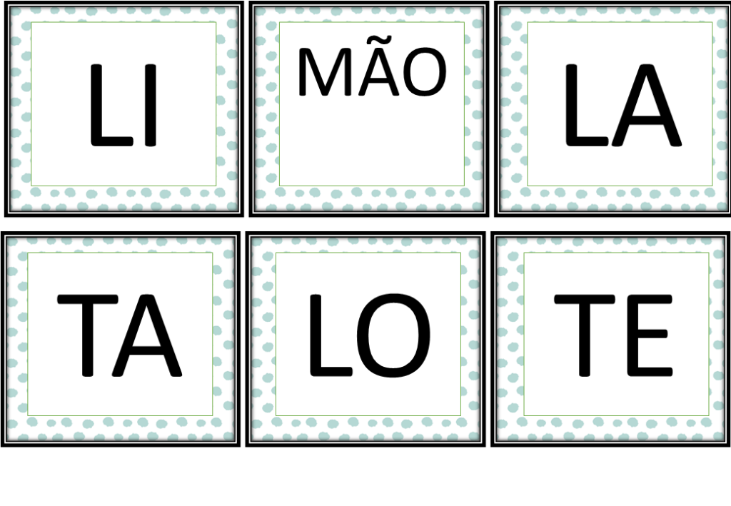 % Ensine sílabas de forma lúdica 2023