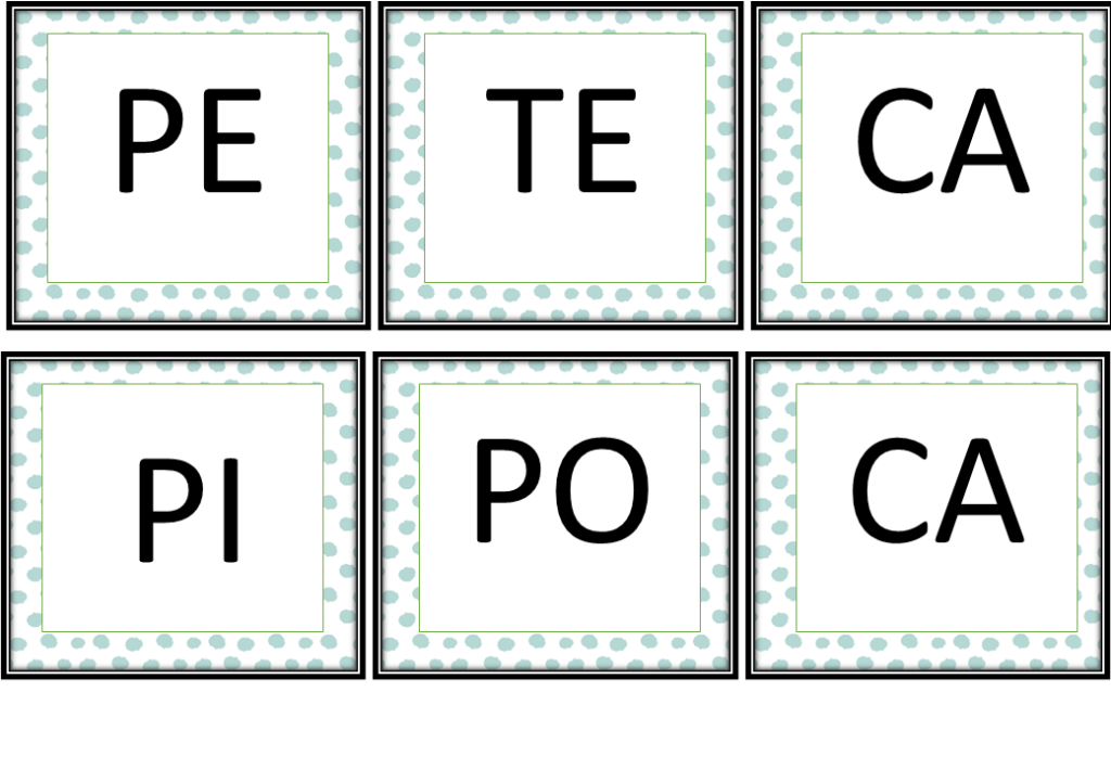 % Ensine sílabas de forma lúdica 2023